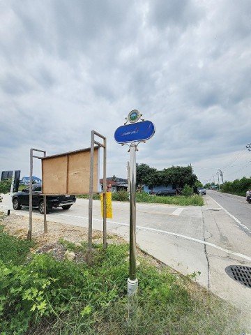 260901ssochiwn ให้เช่า ที่ดิน ที่ดินเปล่าผังสีม่วงอ่อน เนื้อที่ 1 ไร่ หรือ 400 ตร.ว.ติดถนนดำ นบ.5025 ขุนศรี  ใกล้วัดสโมสร นนทบุรี - รูปที่ 3