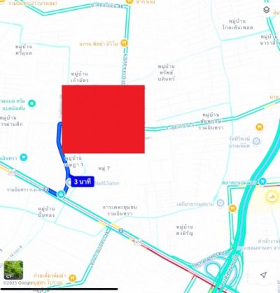 ทำเลดีใกล้ VBAC รามอินทรา 500 ม  ที่ดินให้เช่าติดถนน ขนาด 200ตรว.  MRT รามอินทรา กม.4  แยกมัยลาภ - รูปที่ 2