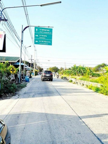 ขายที่ดินติดถนนแคราย-พุทธสาคร-หนองแขม อำเภอกระทุ่มแบน จังหวัดสมุทรสาคร เนื่อที่ 8 ไร่ 2 งาน - รูปที่ 4