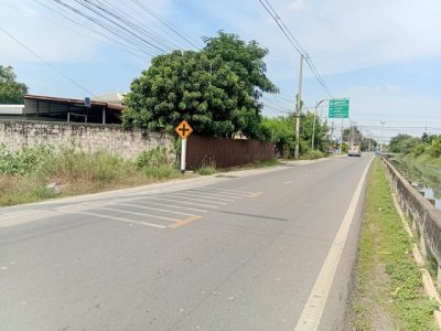 ขายที่ดินติดถนนแคราย-พุทธสาคร-หนองแขม อำเภอกระทุ่มแบน จังหวัดสมุทรสาคร เนื่อที่ 8 ไร่ 2 งาน - รูปที่ 5