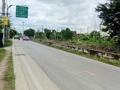 ขายที่ดินติดถนนแคราย-พุทธสาคร-หนองแขม อำเภอกระทุ่มแบน จังหวัดสมุทรสาคร เนื่อที่ 8 ไร่ 2 งาน - รูปที่ 8