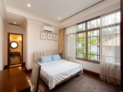 ขายบ้านเดี่ยวสุดหรู 158 ตรว. 5 ห้องนอน บ้านแสนสิริ สุขุมวิท 67 บ้านหัวมุม ตำแหน่งสวย สระว่ายน้ำส่วนตัว เพิยง 5 นาทีถึง BTS พระโขนง - รูปที่ 6