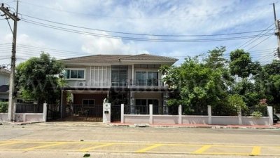 ลดราคา บ้านเดี่ยว บ้านบุญยกร เลค พาร์ค รังสิต คลอง 6 ทำเลดี หลังมุม