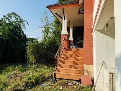 บ้านเดี่ยว ชั้นเดียว 200 ตร.ว บ้านกล้วย ไทรน้อย ราคาถูก - รูปที่ 2
