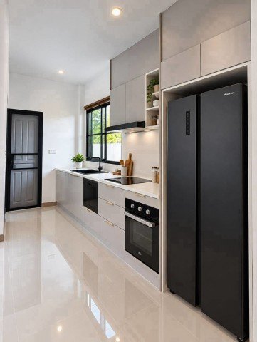 ให้เช่า 89,000 บาท/เดือน #บ้านแหวน #หางดง บ้านเดี่ยวหรู 2 ชั้น สไตล์ Modern Luxury #ใกล้กาดฝรั่ง พร้อมเฟอร์นิเจอร์ครบ เข้าอยู่ได้ทันที - รูปที่ 2