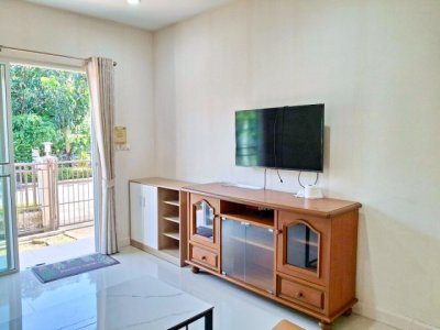 บ้านเดี่ยว 2 ชั้น 3นอน RIS ร่มเกล้า2-6 มีนบุรี 2น้ำ วิวสวน  50ตร.ว. 128ตร.ม. พร้อมเฟอร์ฯ และเครื่องใช้ไฟฟ้าครบ  สุวรรณภูมิ เฟส 2 - รูปที่ 6