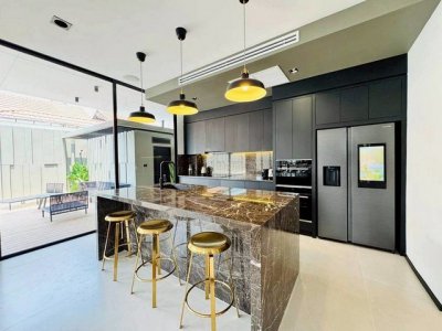 ให้เช่า Modern Pool Villa หรูติดหาดจอมเทียน วิลล่าหรูสร้างใหม่ เดินไปหาดได้ TP-H2466 - รูปที่ 7