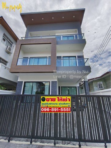 ขาย / ให้เช่า บ้านเดี่ยว 3 ชั้น สุขุมวิท 65 — เอกมัย ที่ดิน 50 ตร.ว. พื้นที่ใช้สอย 330 ตร.ม. ME-302