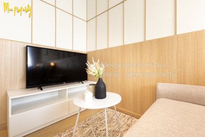 #ขายคอนโดพร้อมอยู่ ไอเฮาส์ พระราม 9 (I-House Rama 9) Studio 27 ตร.ม. ใกล้โรงพยาบาลปิยะเวช พระราม 9 ห้องรีโนเวทใหม่ สวย พร้อมอยู่ ME-257 - รูปที่ 5