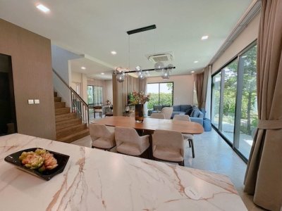 BH4284 ให้เช่าบ้านเดี่ยว 2 ชั้น หมู่บ้านมัณฑนา กม.15 บางนา บ้านหลังมุมติด Clubhouse พร้อมอยู่ - รูปที่ 6