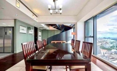 CR 797 ให้เช่า The Met Sathorn Duplex ชั้นสูง 54-55 ขนาด 366 ตร.ม. 4 ห้องนอน วิวแม่น้ำเจ้าพระยา Rare Unit พร้อมเฟอร์นิเจอร์ Chanintr - รูปที่ 5