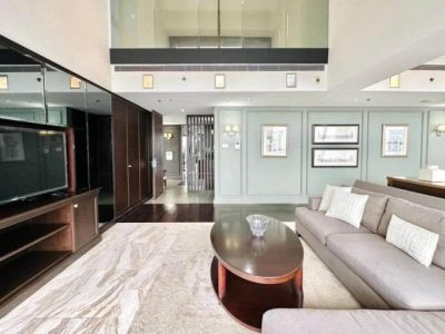 CR 797 ให้เช่า The Met Sathorn Duplex ชั้นสูง 54-55 ขนาด 366 ตร.ม. 4 ห้องนอน วิวแม่น้ำเจ้าพระยา Rare Unit พร้อมเฟอร์นิเจอร์ Chanintr - รูปที่ 8