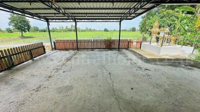 บ้านเดี่ยว ที่ดิน 1 ไร่ 3 งาน คลองชะโด สามชุก สุพรรณบุรี วิวสวย - รูปที่ 3