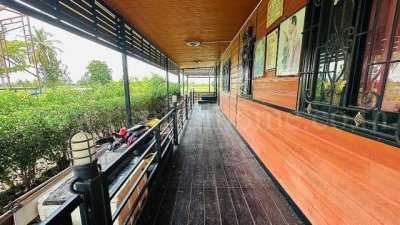 บ้านเดี่ยว ที่ดิน 1 ไร่ 3 งาน คลองชะโด สามชุก สุพรรณบุรี วิวสวย - รูปที่ 8