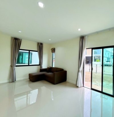 บ้านเดี่ยวภาพใหม่ 4 นอน วงแหวน-ลำลูกกา คลอง 6  3 น้ำ 170 ตร.ม.ใกล้Wj Piano Studio 430 ม. Lotus ลำลูกกาคลอง 6 ทำเลเดินทางสะดวก - รูปที่ 5