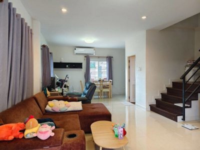 บ้านพร้อมอยู่ มณีรินทร์ วิลเลจ หนองมน-เหมือง ขนาด  47.8 ตร.ว. - รูปที่ 2
