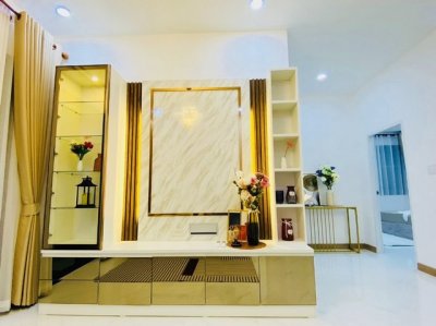 ให้เช่า บ้านเดี่ยว ซอยทุ่งเศรษฐี ขนาด 60 ตร.วา 2 ห้องนอน 3 ห้องน้ำ รีโนเวทใหม่ ใกล้มหาวิทยาลัยรามคำแหง 2 และเมกาบางนา 35,000 บาท/เดือน - รูปที่ 2