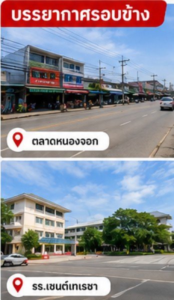 หนองจอก สุวินทวงศ์ 104-108 ที่ดินเปล่า 1ไร่ 3งาน 52ตรว. ม.เทคโนโลยีมหานคร 1.4 กม. ฮาราจูกุ ไทยแลนด์ 1.35 กม. ขายด่วน 1.5ล้าน มี 20 แปลง - รูปที่ 8