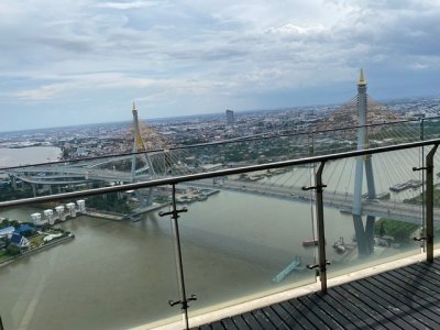 ขายหรือให้เช่าPenthouse Condo โครงการThe Pano พระราม3 ชั้น 38 วิวแม่น้ำเจ้าพระยา ใกล้สะพานภูมิพล - รูปที่ 8