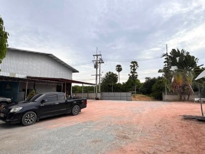 ให้เช่าโกดังที่ดิน 1 งาน โกดัง 225 ตรม. ใกล้ถนนข้าวหลาม  อำเภอเมืองชลบุรี - รูปที่ 6