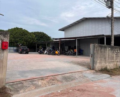 ให้เช่าโกดังที่ดิน 1 งาน โกดัง 225 ตรม. ใกล้ถนนข้าวหลาม  อำเภอเมืองชลบุรี - รูปที่ 7