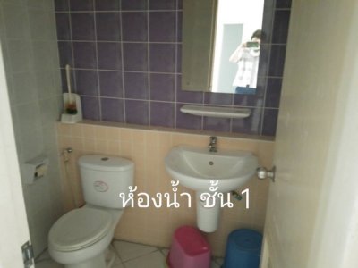 ขาย/เช่า ทาวน์โฮม 3 ชั้น บ้านกลางเมือง พระราม 9-ศรีนคริทร์ ตกแต่งเป็นออฟฟิศแต่ไม่เคยเข้าอยู่ - รูปที่ 8