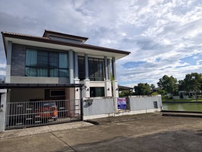 ขายถูกมาก!! บ้านเดี่ยว 2 ชั้น วิวภูเขา ติดทะเลสาบ ม.อรสิริน 11 สันทราย-แม่โจ้ เชียงใหม่ ใกล้ม.แม่โจ้ โลตัสฯ - รูปที่ 3