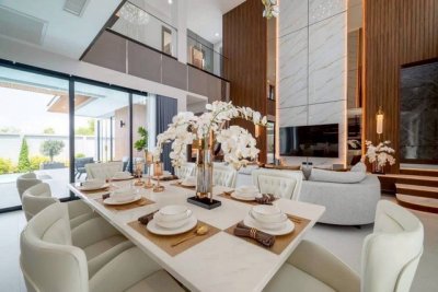 LV53615 ขาย บ้านเดี่ยวพูลวิลล่า 2 ชั้น Resta Villa Mabprachan Pattaya (เรสต้า วิลล่า มาบประชัน พัทย) โซน มาบประชัน - รูปที่ 3