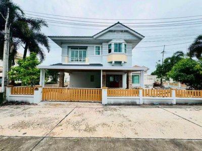 ขายบ้านเดี่ยว หลังมุมหน้าสวน มณีรินทร์ บางแสน-บ้านปึก 5 ห้องนอน TP-H2486