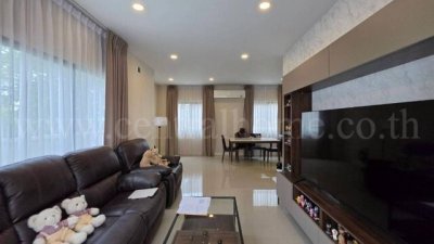 บ้านแฝด หมู่บ้าน เพอร์เฟค พาร์ค ราชพฤกษ์-346 หลังมุม บ้านสวย ทำเลดี - รูปที่ 2