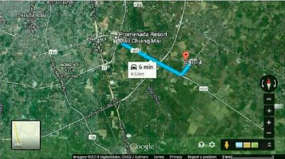 ถูกมาก!! ที่ดิน 9-1-48 ไร่ อ.สันกำแพง เชียงใหม่ ใกล้สี่แยกตลาดเจริญเจริญ 1.5 กม. ใกล้บิ๊กซี เพียง 7,900 บาท/ตร.ว. - รูปที่ 7