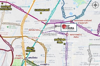 DSL-781 ให้เช่า คอนโด ดีมูระ พหลฯ–เกษตร ชั้นทั้งหมด 8 ชั้น 50 ตารางเมตร ใกล้กับ BTS เสนานิคม - รูปที่ 2