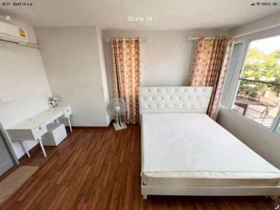 ให้เช่า 24,000 บาท/เดือน #วรารมย์เจริญเมือง (Q-House) บ้านเดี่ยว 2 ชั้น พื้นที่กว้าง พร้อมเฟอร์นิเจอร์และเครื่องใช้ไฟฟ้า #ไม่รับสัตว์เลี้ยง - รูปที่ 5