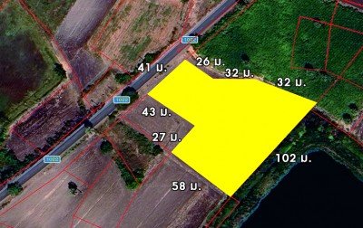 ขายที่ดิน 4-2-31 ไร่ ติดถนนทางหลวง สบ 1022 อ.หนองโดน จ.สระบุรี - รูปที่ 2