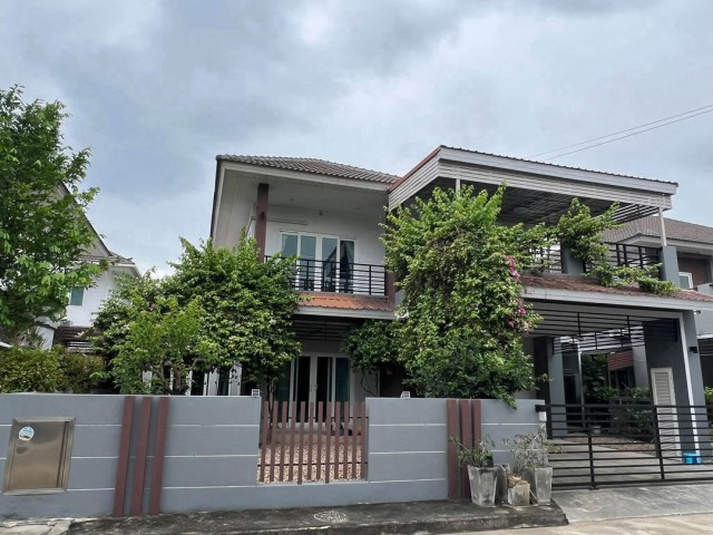 ขาย 5.5 ล้าน #แสนสราญ Mod Chic #หางดง บ้านเดี่ยว 2 ชั้น หลังใหญ่ #เฟอร์นิเจอร์ครบ บรรยากาศเงียบสงบ ใกล้เมือง เดินทางสะดวก #น้ำไม่ท่วม