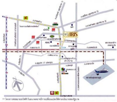 DSL-776 ขาย คอนโด ดิ ไอริส พระราม 9-ศรีนครินทร์ ใกล้กับ ARL หัวหมาก ห้องนอน 1 ห้อง ห้องน้ำ 1 ห้อง 32 ตร.ม. - รูปที่ 2