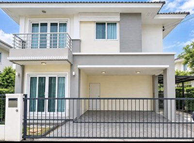 ขาย/ให้เช่า ถูกมาก!! บ้านเดี่ยว 2 ชั้น ม.คุณาลัย เวสเกต บ้านกล้วย-ไทรน้อย ใกล้รถไฟฟ้า  เซ็นทรัลเวสต์เกต - รูปที่ 2