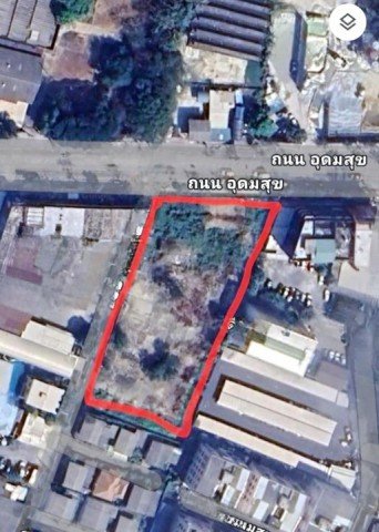 ตลาดมหาสิน สุขุมวิท 101/1 700 ม. บางนา ที่ดินให้เช่าติดถนนใหญ่ 2ไร่ครึ่ง เอลลิโอ เดล เนสท์ อุดมสุข หรือ 1,088 ตร.ว.BTS อุดมสุข 1.0 กม. - รูปที่ 5