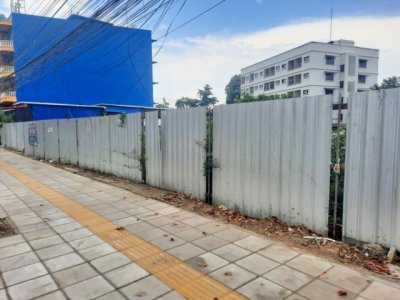 ตลาดมหาสิน สุขุมวิท 101/1 700 ม. บางนา ที่ดินให้เช่าติดถนนใหญ่ 2ไร่ครึ่ง เอลลิโอ เดล เนสท์ อุดมสุข หรือ 1,088 ตร.ว.BTS อุดมสุข 1.0 กม. - รูปที่ 4