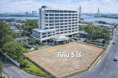 เซ็นทรัล Northville โรงแรม4-5ดาว ให้เช่า 161ห้อง  ประชุม 500ที่นั่ง วิวแม่น้ำเจ้าพระยา MRTสะพานพระนั่งเกล้า 1.1 กม. 9,002 ตร.ม. 5ไร่กว่า - รูปที่ 3