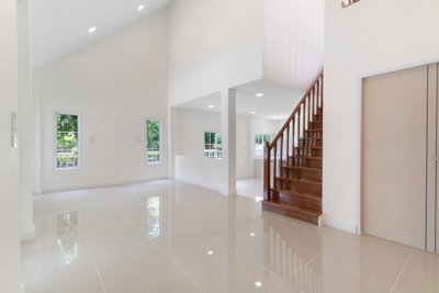 บ้านเดี่ยว 2 ชั้น สิริกานต์ บางใหญ่ แปลงมุมหน้าสวน ถนนเมนโครงการ ซอยคลองถนน - รูปที่ 3