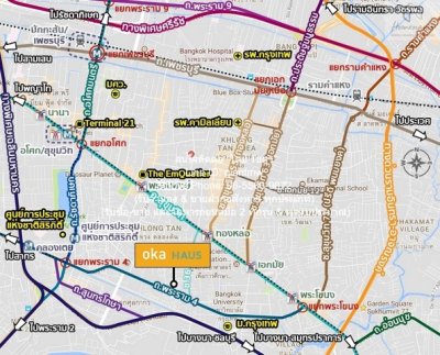 DSL-697.2 ให้เช่า คอนโด OKA HAUS Sukhumvit 36 คอนโด โอกะ เฮ้าส์ สุขุมวิท 36 ใกล้กับ BTS ทองหล่อ 34 ตารางเมตร ชั้นทั้งหมด 47 ชั้น กรุงเทพ - รูปที่ 2