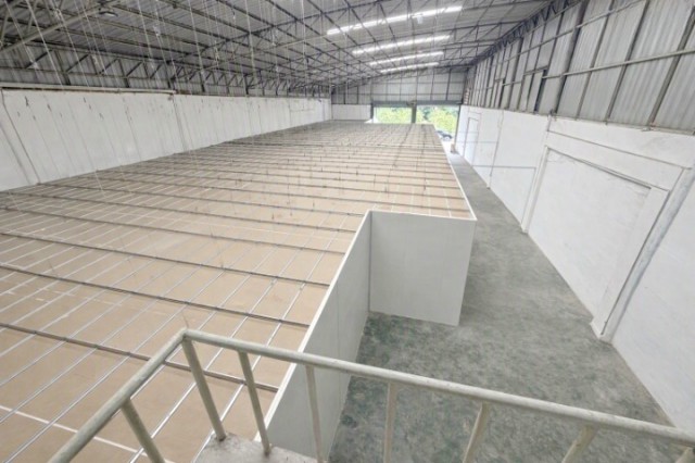 คลองหลวง อบต.คลองสี่ 1 กม. 800 ตร.ม.  การไฟฟ้าส่วนภูมิภาค โกดัง Food Grade เทอีพ๊อกซี่ให้ คลองสี่ตะวันออก
