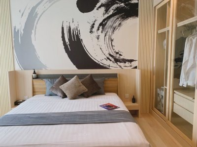 Life One Wireless beautiful view comfortable 36th floor BTS PloenChit - รูปที่ 6