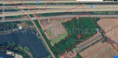 ที่ดิน 2-3-26 ไร่ ติดทางพิเศษ แหลมบัว อ.บางใหญ่-กาญจนบุรี