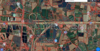ที่ดิน 2-3-26 ไร่ ติดทางพิเศษ อ.บางใหญ่-กาญจนบุรี M81 - รูปที่ 3