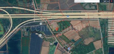 ที่ดิน 2-3-26 ไร่ ติดทางพิเศษ อ.บางใหญ่-กาญจนบุรี M81 - รูปที่ 4