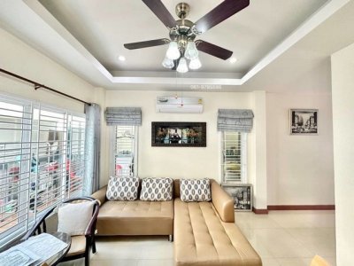 บ้านเดี่ยวมือสองศรีราชา ราคาถูก ทำเลดี แหล่งชุมชน มบ.ศรีนครินทร์ FP-H02367 - รูปที่ 3