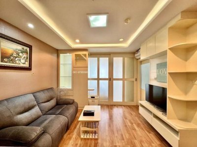 ปล่อยเช่าลัดดาคอนโด วิว ราคาถูก ห้องสวย ชั้นสูง ตกแต่งครบพร้อมอยู่ FP-C02376