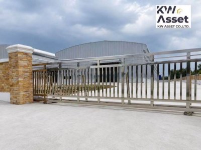 ขาย-เช่า โรงงาน 10 ไร่ สร้างใหม่ 2 หลัง รวม 6,000 ตรม. ตรงข้ามนิคมอมตะบ้านบึง